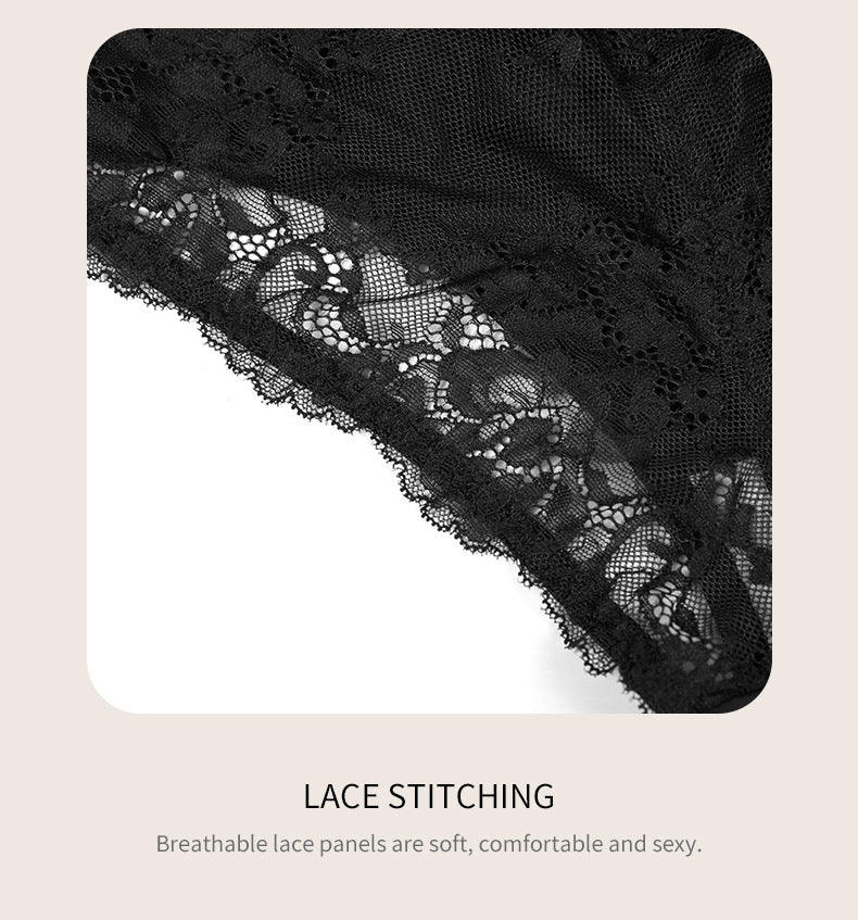 LaceBone High-Waist Sculpt Panty