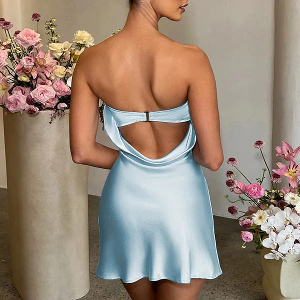 Silk Noir Strapless - YourWorldFashion