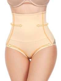 LaceBone High-Waist Sculpt Panty